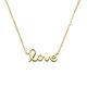 Gouden ketting LOVE letters