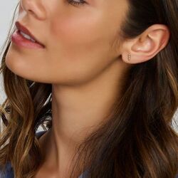 Geelgouden oorstekers bolletjes