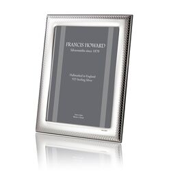 Zilveren fotolijst Belfast 15 x 10 cm fotomaat 1e gehalte zilver Francis Howard