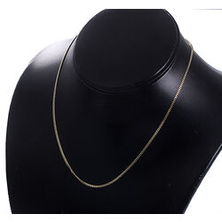 gouden collier gourmette 