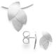 Sieradenset hanger en oorbellen Leaf by Leaf van Bastian Inverun