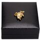 Vintage schildpad hanger 18 karaat goud met diamantjes