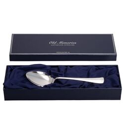 Haags lofje vislepel zilver