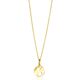 Zinzi Gold 14k hanger wereldbol ZGH474