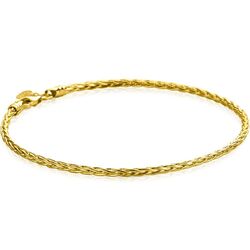Gouden armband vossenstaart ZGA459 ZINZI Gold 14k