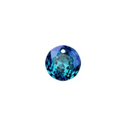 MY iMenso Carezza Tonda single stone Bermuda Blue 10 mm