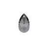 Carezza Pera single stone Silver Night 16 mm MY iMenso