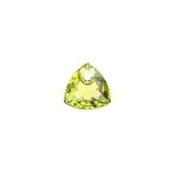 Carezza Trilliant single stone Citrus Green 11 mm MY iMenso