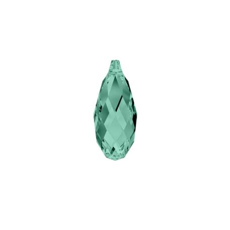 Carezza Briolette single stone Emerald 17 mm MY iMenso