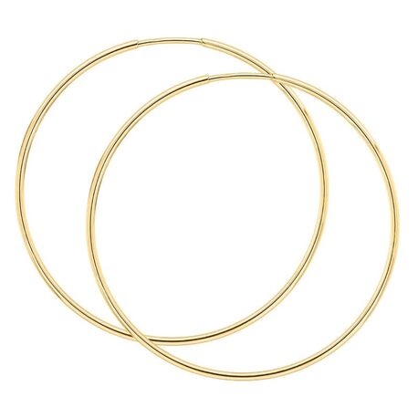 Elements Gold creolen 30 mm 9 krt