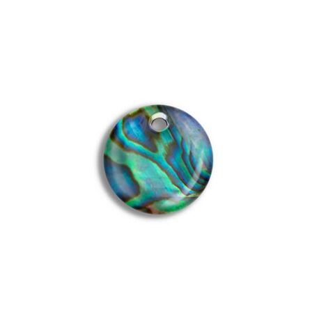 MY iMenso Carezza Round single stone Abalone 12 mm