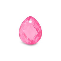 MY iMenso Carezza Goccy single stone Pink CZ faceted 15 mm