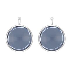 Heide Heinzendorff ronde aanhangers montan blauw E73