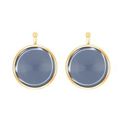 Heide Heinzendorff ronde aanhangers montan blauw E73