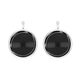 Heide Heinzendorff ronde aanhangers zwart E73