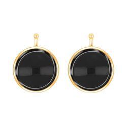 Heide Heinzendorff ronde aanhangers zwart E73