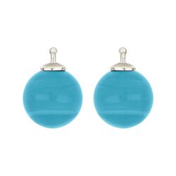 Heide Heinzendorff bol aanhangers blauw E81 kleur 47 zilver stokje