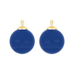 Heide Heinzendorff bol aanhangers donker blauw E81 zilver stokje