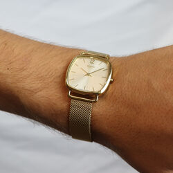 Boccia verguld horloge unisex 3334-07