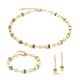 GeoCUBE® Iconic Mono Gold sieradenset geel Coeur de Lion 4020-0120