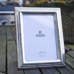 Zilveren fotolijst rectangular, fotomaat 13 x 18 cm