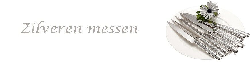 Oude zilveren messen