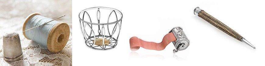 Zilveren centimeterhouders