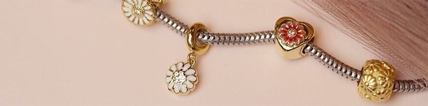 Armbanden staal voor bedels