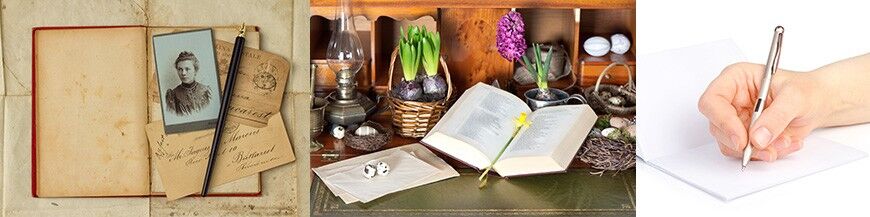 Zilveren pennen, potloden