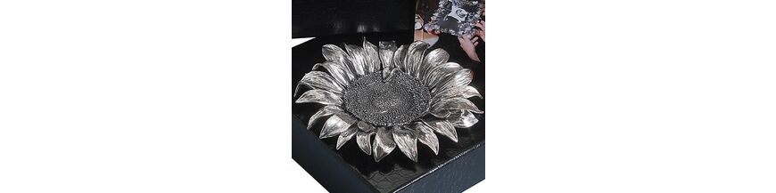 Zilveren tafelstukken