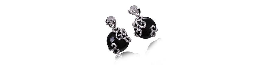 Gouden onyx sieraden