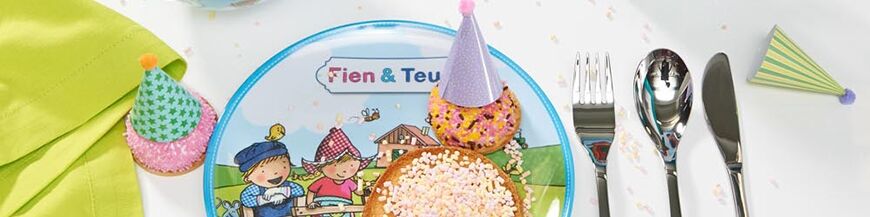 Verzilverd kinderbestek