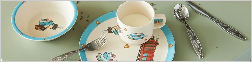 Verzilverde kinderbekers