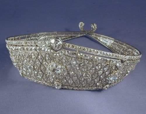 Diamanten kokoshnik van Cartier uit 1922 Kennisbank Zilver.nl
