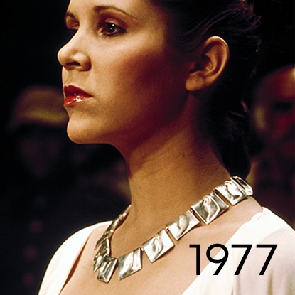 Star Wars film droeg Princess Leia de 