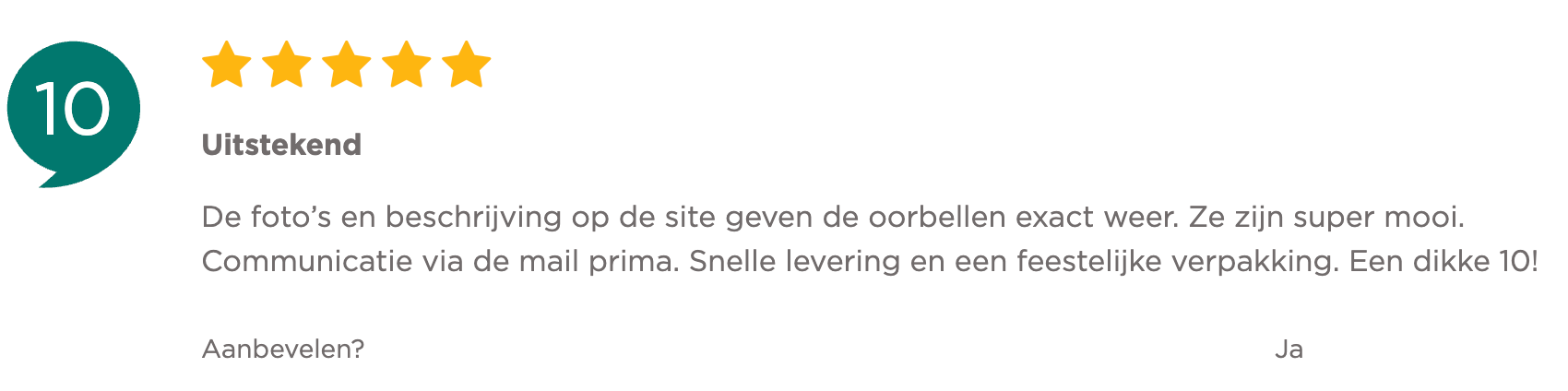Review Zilver.nl positief een tien 