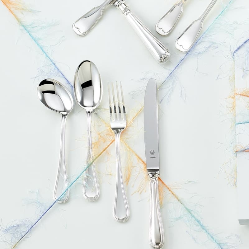 Zilver bestek, Nederlands zilveren bestekken, complete besteksets van zilver, tafelzilver